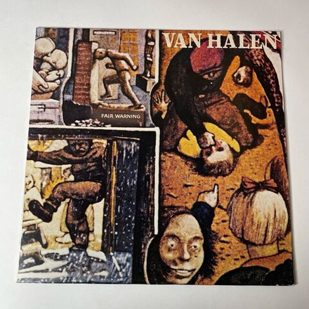 Винтажная виниловая пластинка LP Van Halen Fair Warning (Japan 1981) (No Obi)
