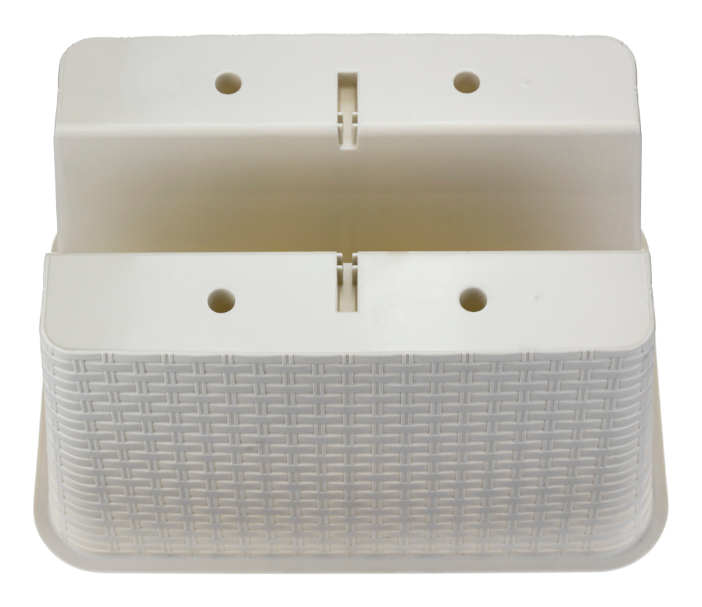 Кашпо на перила РОТАНГ 12л М3227