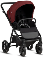 Детская коляска Tutis Leo 3 Plus 4 в 1 с автокреслом Beno Black и базой 1582220 Burgundy
