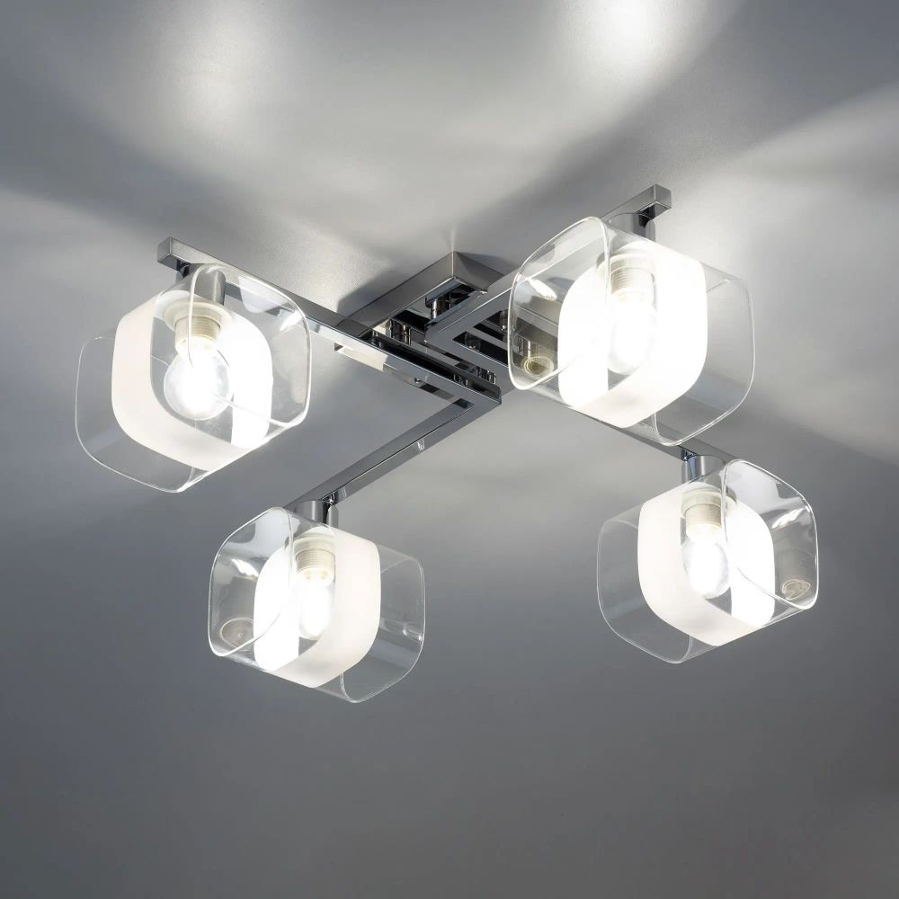 Citilux Вирта CL139141 Люстра потолочная Хром