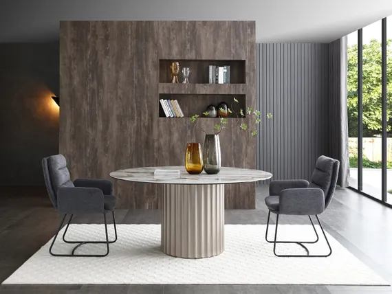 Стол Alton Ø140 см, керамика