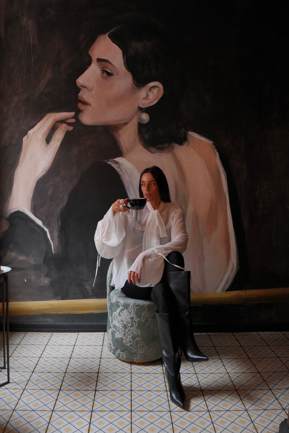 Блуза GOLUBKA | Молочный