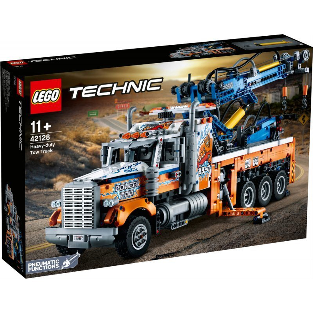 Конструктор LEGO Technic Тяжелый грузовик с прицепом 42128 купить в Москве  | Доставка по России.