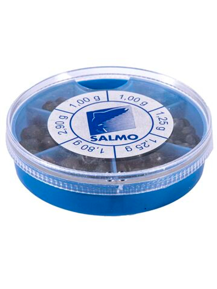 Грузила Salmo ДРОБИНКА PL 6 секций крупные 120г набор