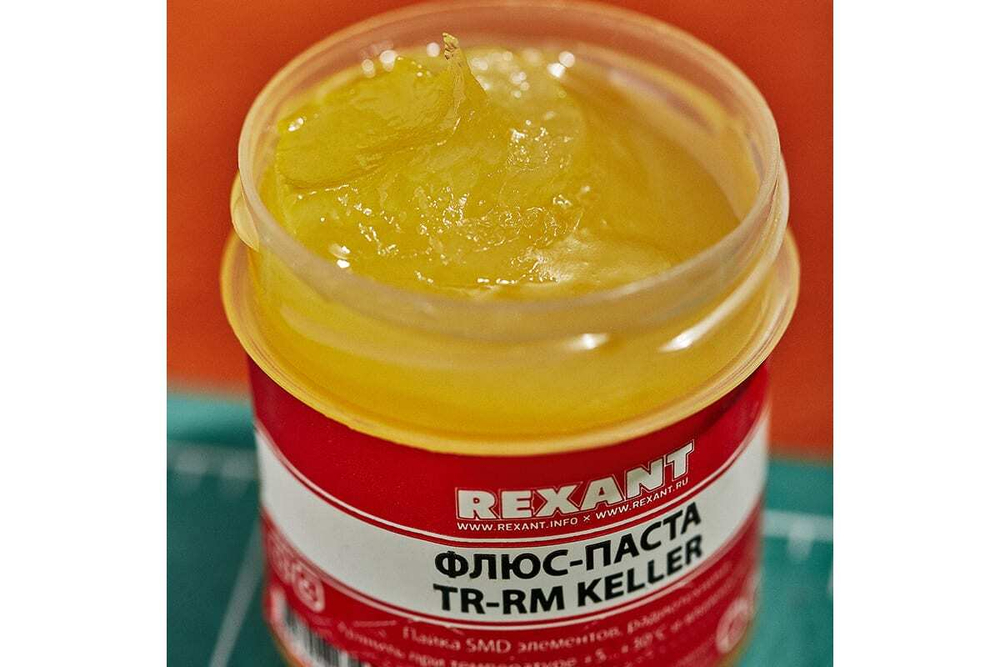 Флюс для пайки (паста) TR-RM KELLER 20 мл REXANT 09-3690