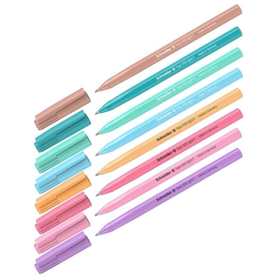 Ручка шариковая 0,8 мм, синяя "Tops 505 F" (Schneider)