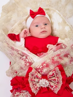 Комплект выписку новорождённому зимний