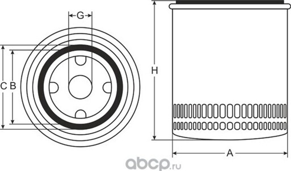 Масляный фильтр SCT SM5085