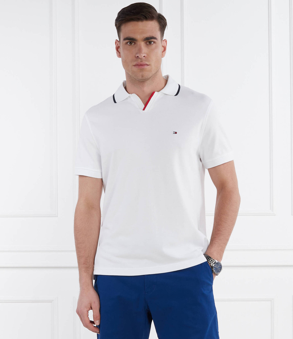 Поло TIPPED Tommy Hilfiger - белый(MW0MW34772)