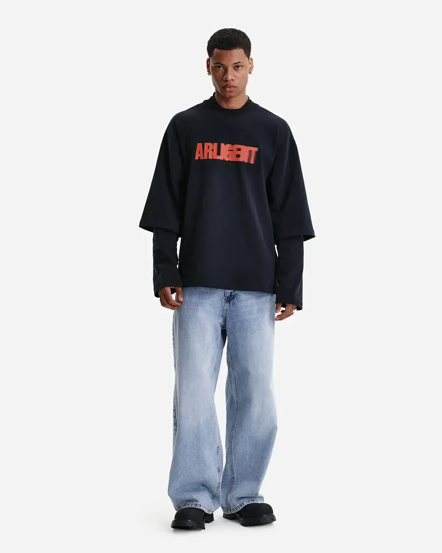 Лонгслив Double