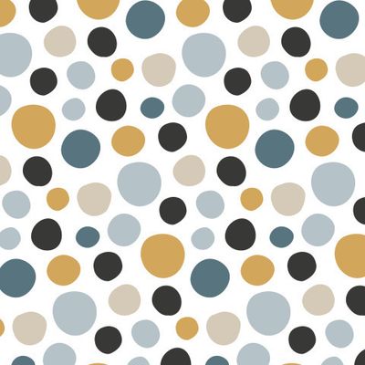 Handwritten specks polka dot