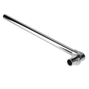 Угольник радиаторный Valtec с хром. трубкой, короткий 16 (2,2) х 15 мм, 30 см (VTm.481.C.001615)