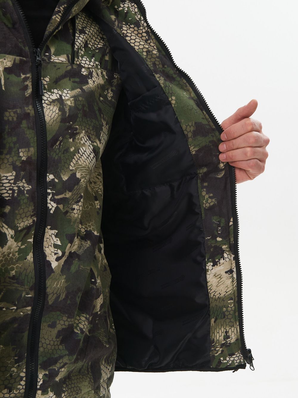 Костюм летний Тайга-3 ткань Твил-Пич цвет Зеленый Питон