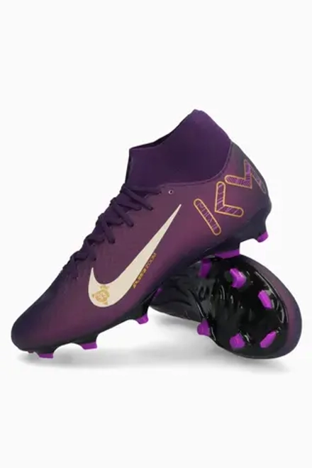 Бутсы Nike Zoom Mercurial Superfly 10 Academy Mbappe FG/MG - фиолетовый
