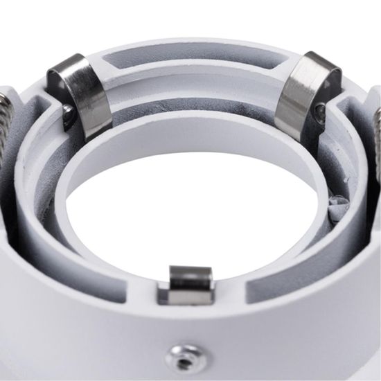 A2863PL-1WH Светильник потолочный встраиваемый CORNO для MR16 Ø84x25мм белый IP20 монтаж Ø75мм