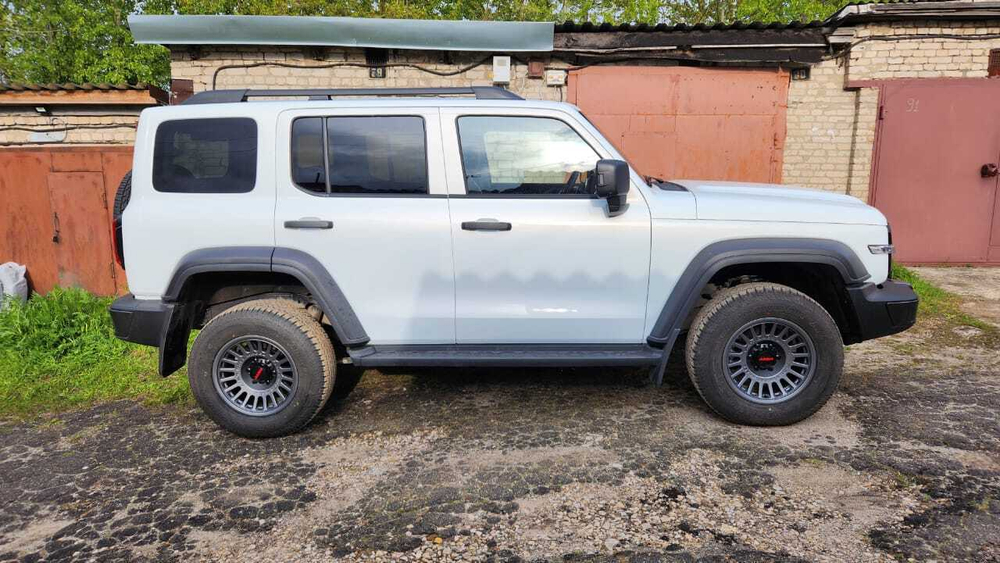 Диск колёсный F1908C R17 8.0 ET0 Dark matte tint MAT Offroad