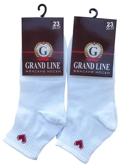 Носки женские GRAND LINE (ЖК-13, сердце), р. 25 (new)