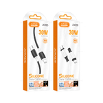JOKADE JA055, кабель 30W для зарядки и передачи данных Type-C - Lightning