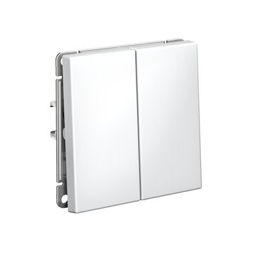 Выключатель кнопочный 2-кл. ArtGallery (сх. 2) 10А механизм лотос SE GAL001317