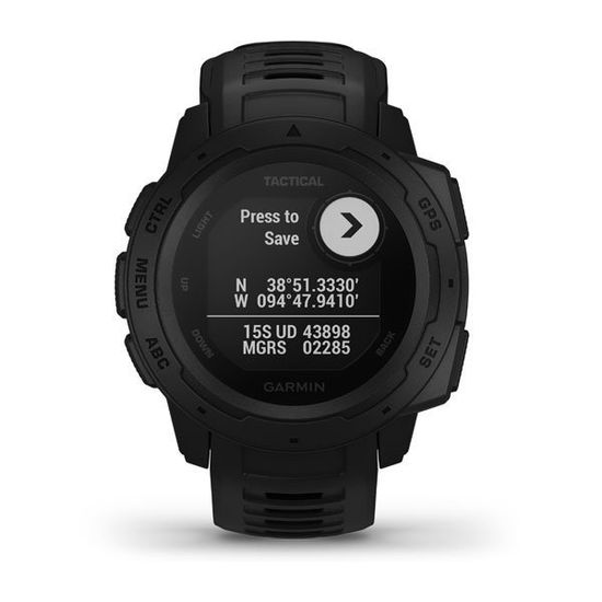 Ударопрочные тактические часы Garmin Instinct Tactical черный 010-02064-70