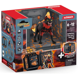 Schleich Eldrador Creatures - BattleCave + Lava Hyena 42674 / артикул   42674  / GTIN 4059433731957
