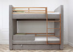 Кровать двухъярусная Cosy антивандальная ткань (серый)