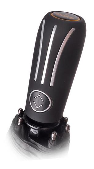 Мужской зонт Три Слона Чёрный Полный автомат 770