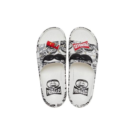 Crocs Classic Slide V2 'Heritage Pringles Print'