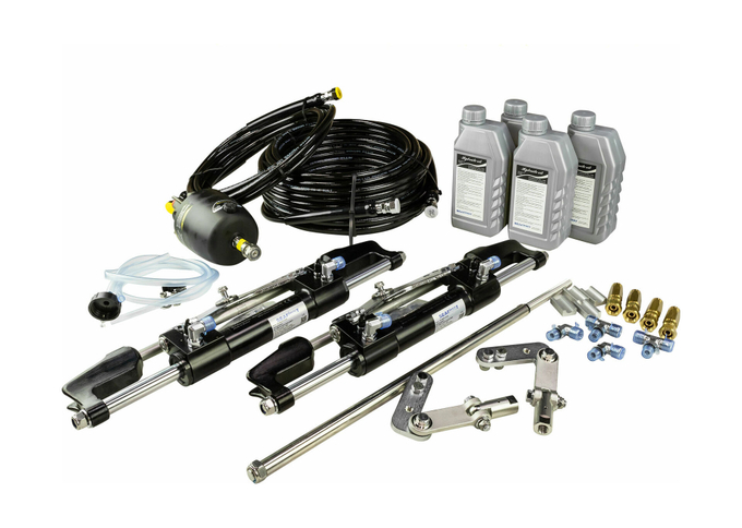 Гидравлическая система рулевого управления для 2-моторов 350 л.с Sea First