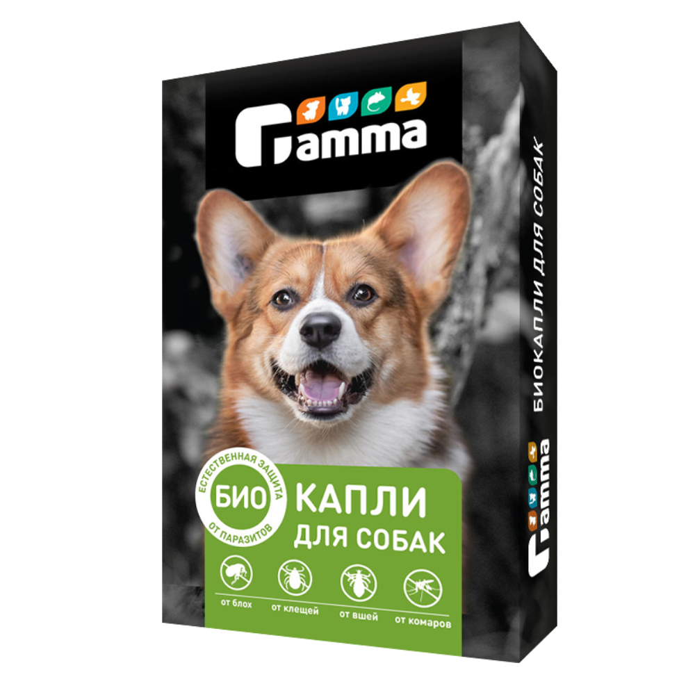 Био капли для собак Gamma