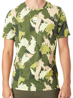 Мужская теннисная футболка Hydrogen Brushed Camo Tech - разноцветный