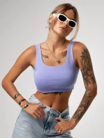 Спортивный кроп топ укороченный под пиджак