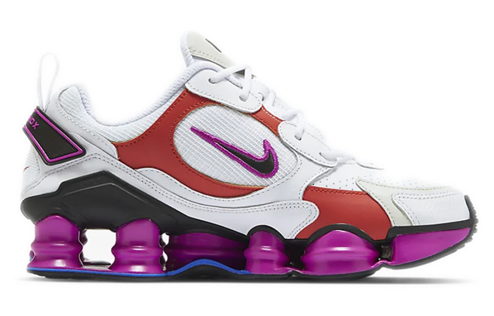 Nike shox purple and black on sale