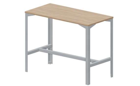 Высокий стол 138х68х105см, столешница 2,5см