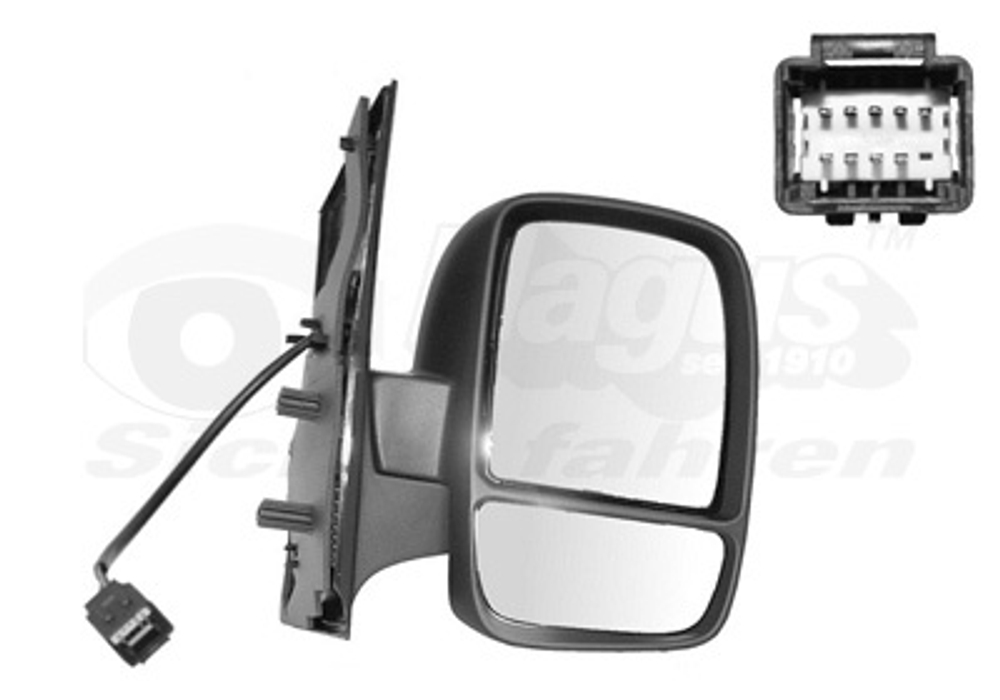 VAN WEZEL - 0943828-VAN - Exterior Mirror