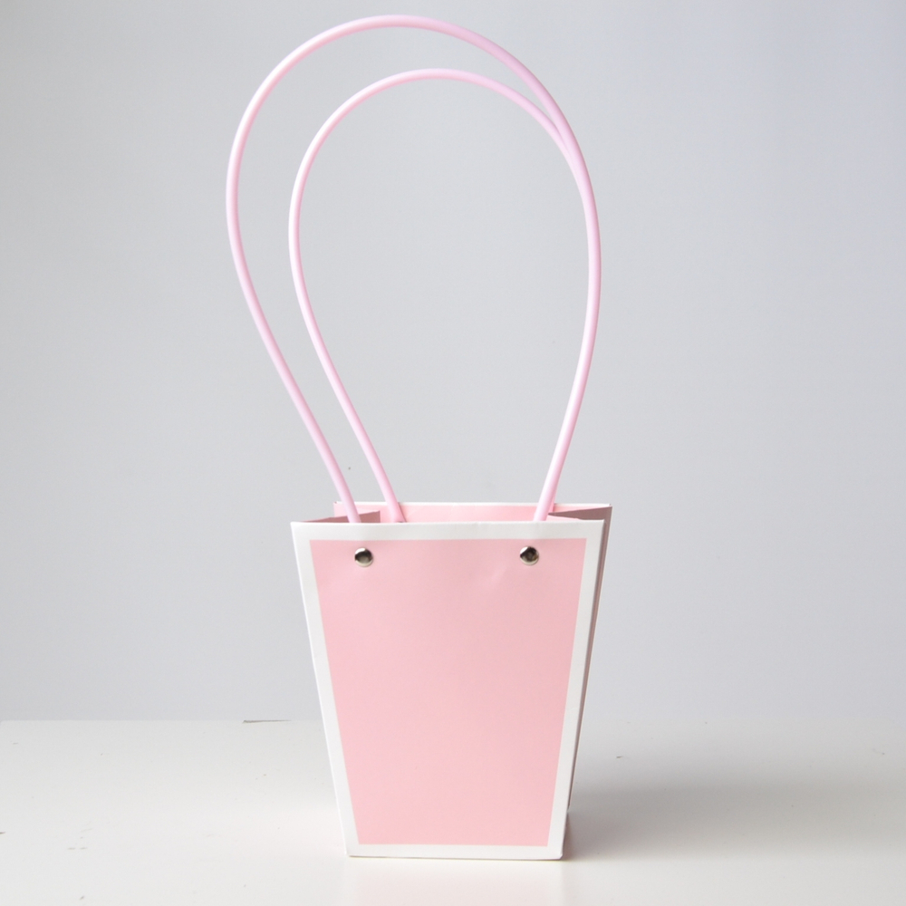 Пакет для цветов S ТРАПЕЦИЯ С КАЙМОЙ 9*6,5*10