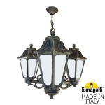 Уличный подвесной светильник Fumagalli SICHEM/ANNA 3L E22.120.S30.BYF1R