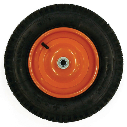 Колесо для тачки пневматическое, размер 3.25-8, 360 мм, ось 16 мм