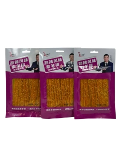 Китайский снек , закуска из соевого мяса ( 3уп по 76гр)