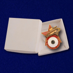 Знак "За отличную стрельбу из танкового оружия" образца 1936 года