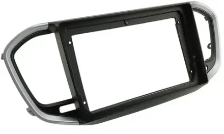 Магнитола для Lada Vesta NG 2023+ (ШГУ, рамка серебристо-черная 9) - Teyes CC3-2K-360 на Android 10, 2K QLED, 6Гб+128Гб, CarPlay, 4G SIM-слот, 4 камеры в комплекте