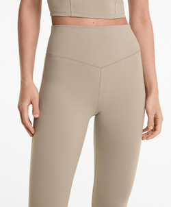 OYSHO Легинсы Comfortlux длиной 65 см, светлый-хаки