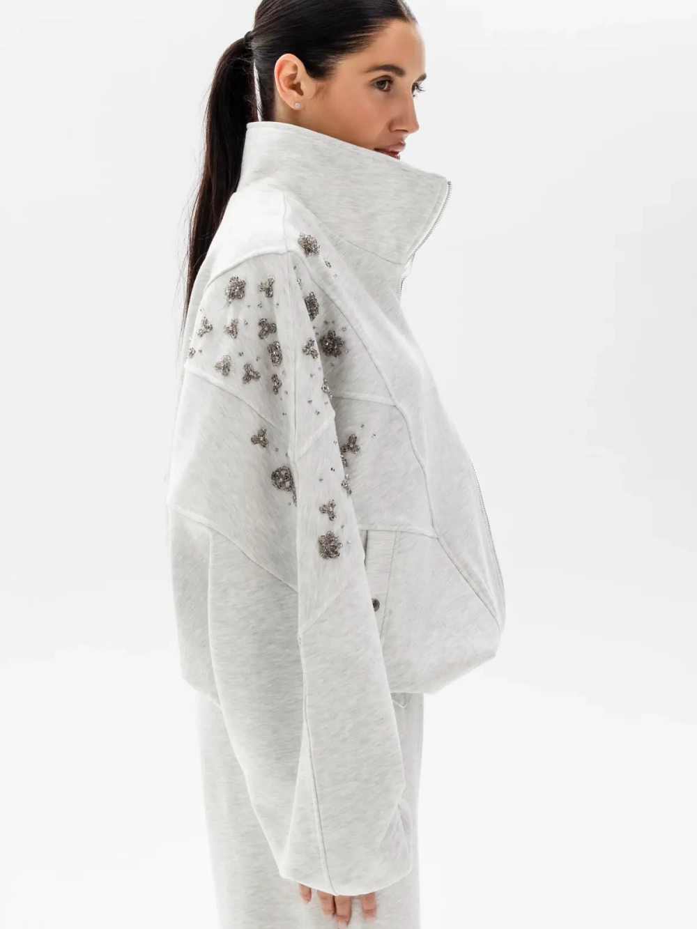 Олимпийка DROPS, меланж