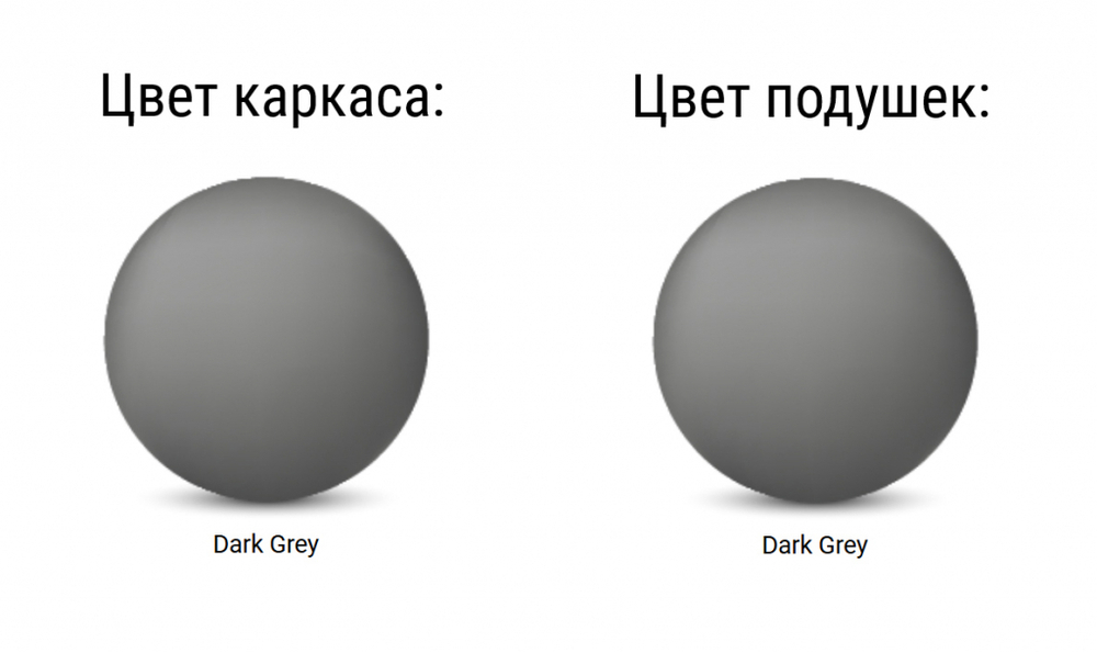 Диван пластиковый двухместный с подушками Siesta Contract Portofino Lounge, темно-серый, темно-серый