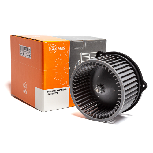 Электродвигатель отопителя с крыльчаткой, ВАЗ, 12 В, 100 Вт