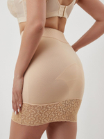 Корректирующая юбка-трусы средней степени утяжки (Размер: 4X) (Цвет: бежевый)