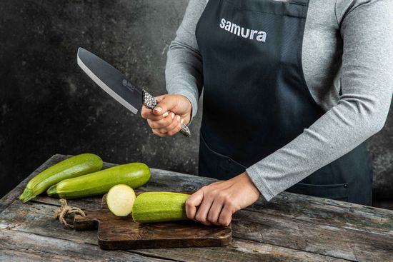 Фартук Samura малый, серый SAP-02G