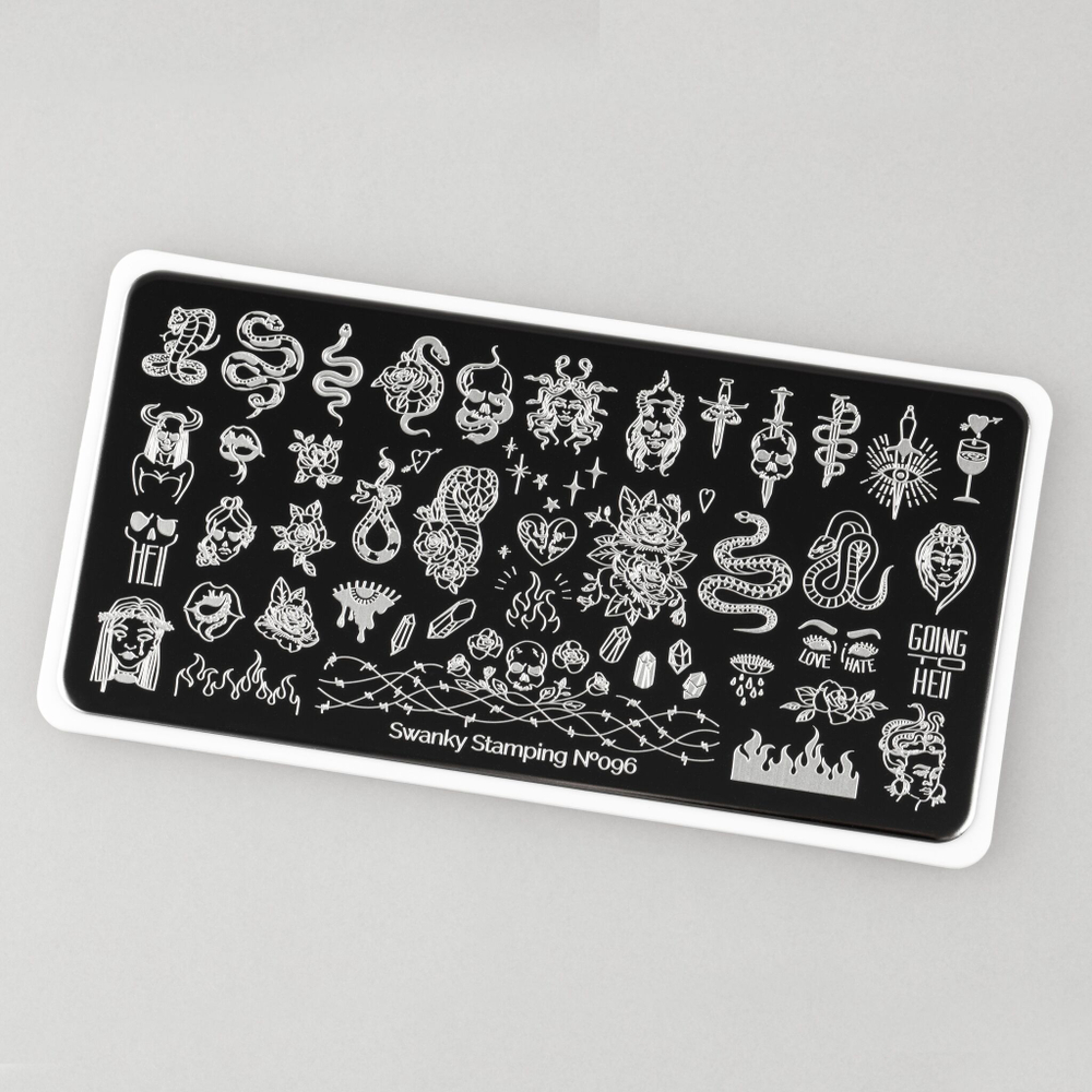 Swanky Stamping Пластина для стемпинга 096