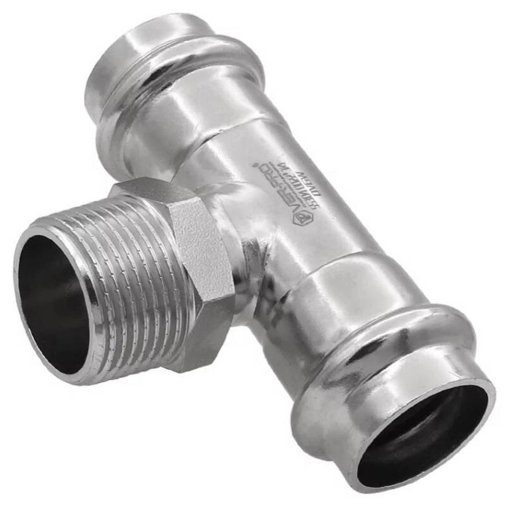 Тройник ViEiR нар.р. 28×1"×28 VER-PRO(24/4шт)