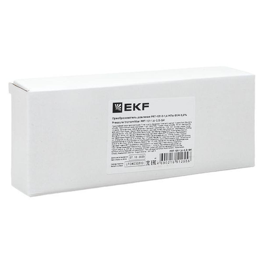 Преобразователь давления  EKF PRT-101-1.6-0.5-G4